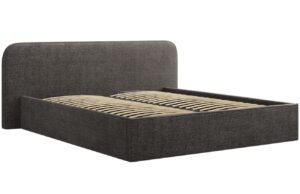 Micadoni Bouclé postel Elizabeth 160 x 200 cm s úložným prostorem