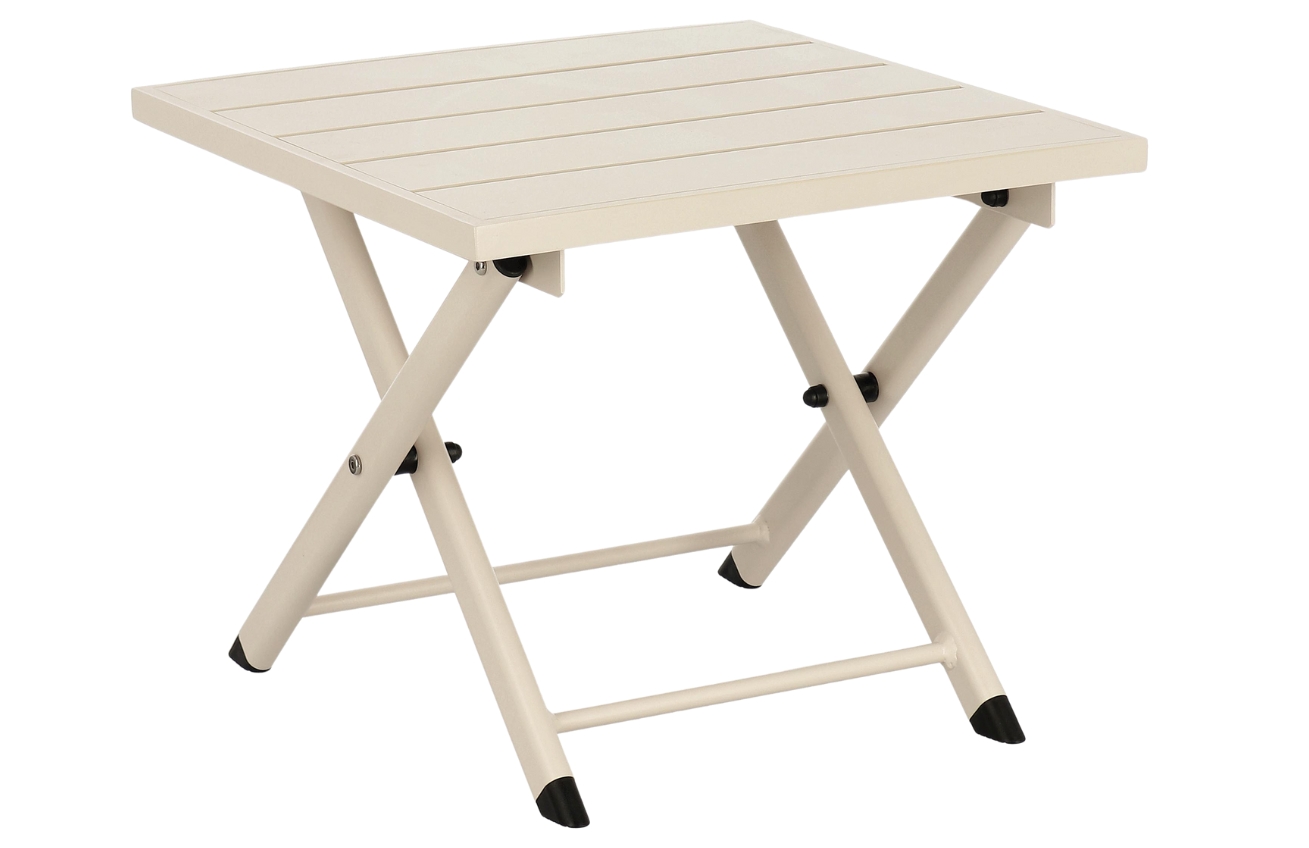 Bizzotto Hliníkový zahradní stolek Taylor 44 x 43 cm