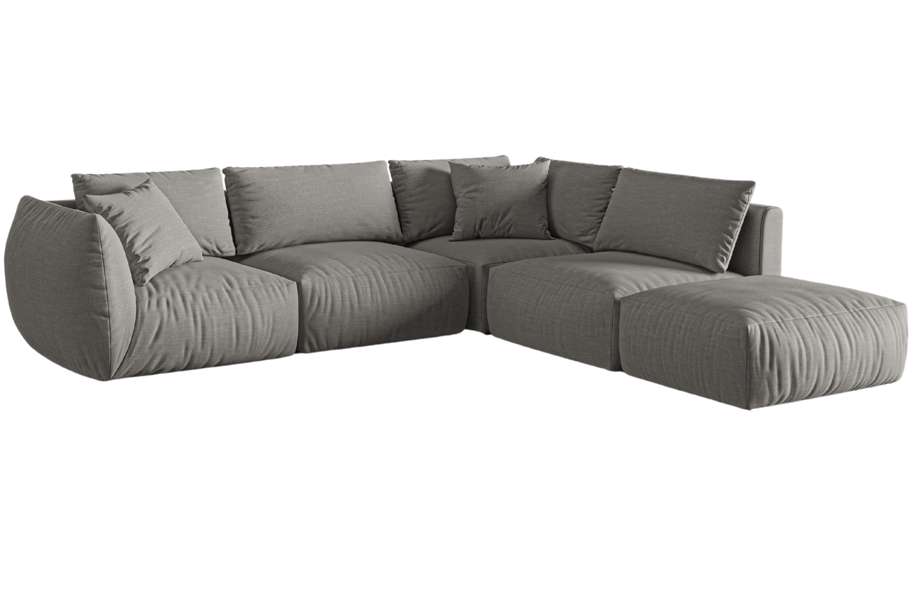 Micadoni Rohová pohovka Chris 295 cm