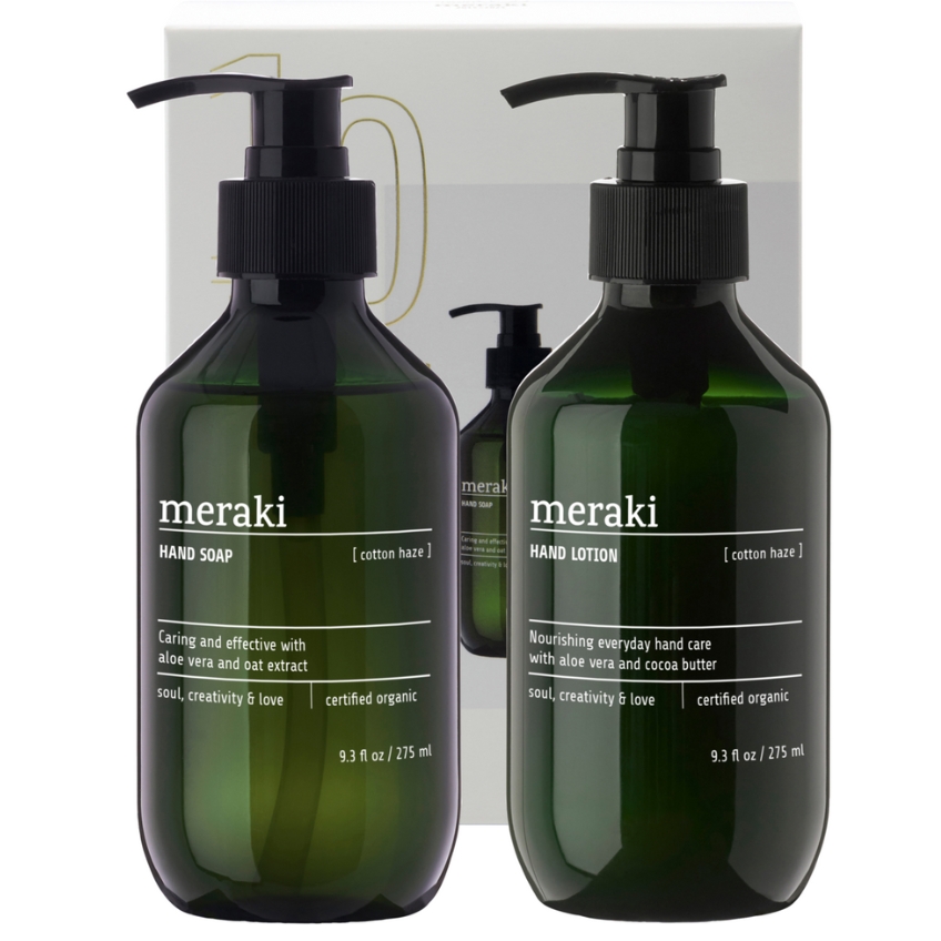 Dárková kazeta péče o ruce Meraki Cotton Haze