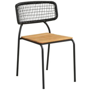 Nordic Living Teaková zahradní židle Neshla