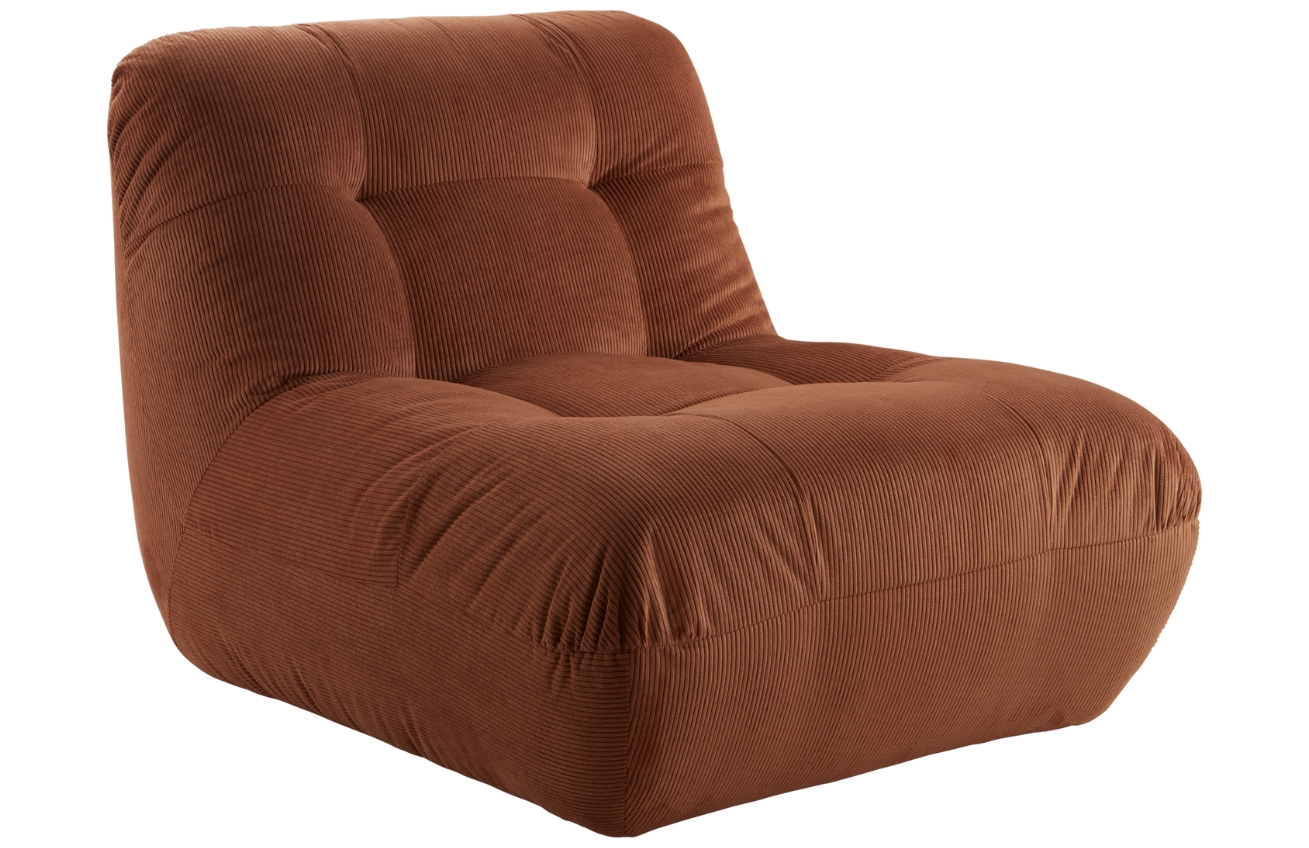 Jotex Manšestrové křeslo KELSO