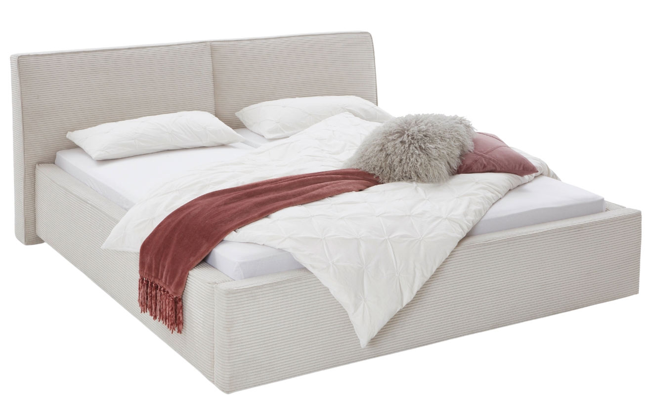 Meise Möbel Manšestrová postel Magnum 160 x 200 cm s úložným prostorem