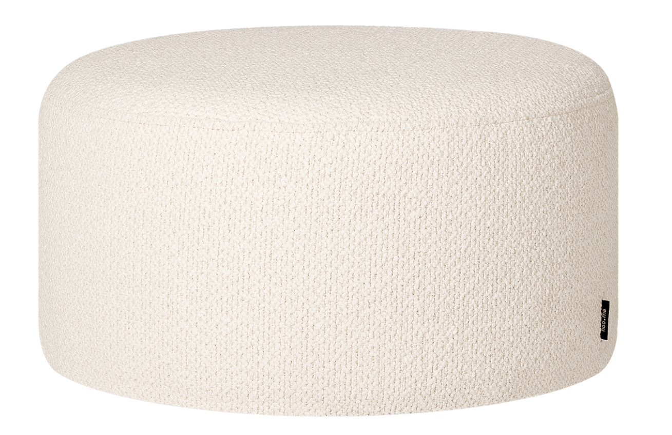 noo.ma Bouclé puf Folk 50 cm