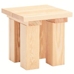 Teulat Dřevěný odkládací stolek Banda 45 x 45 cm