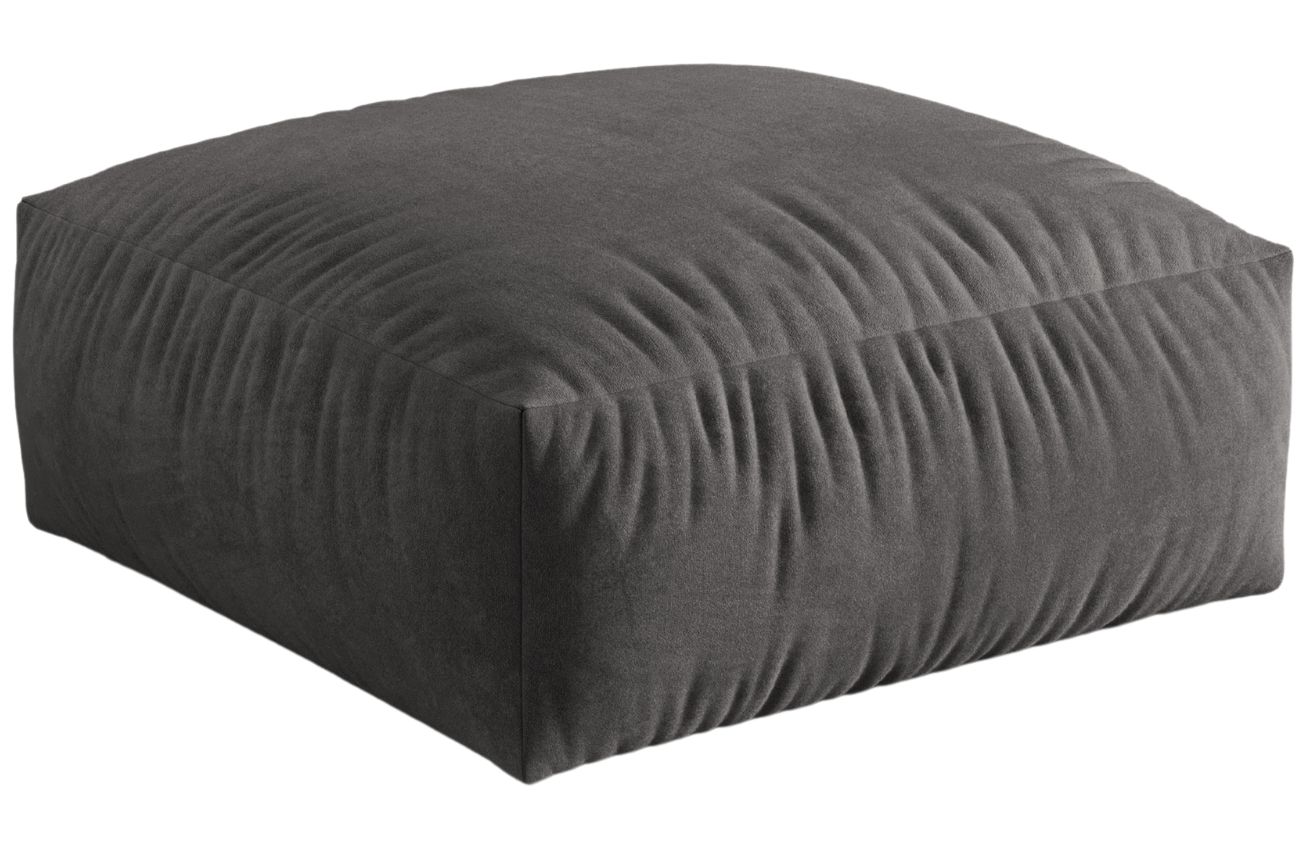 Micadoni Sametová podnožka Martina 106 x 106 cm