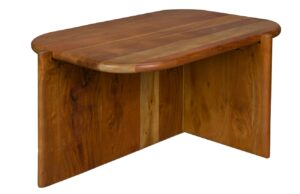 Dutchbone Dřevěný nízký konferenční stolek FELLER 75 x 50 cm