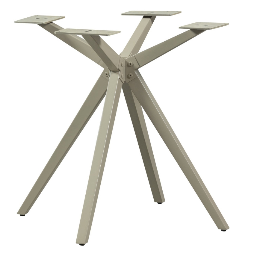 WOOOD Kovová stolová podnož Holland 80 x 80 cm