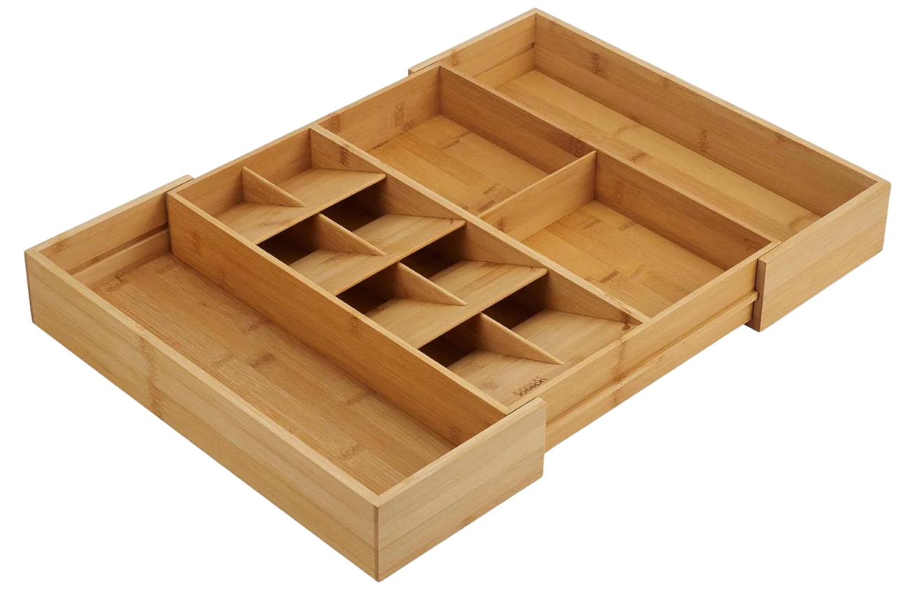 Joseph Joseph Dřevěný rozložitelný organizér na příbory DrawerStore Expanding