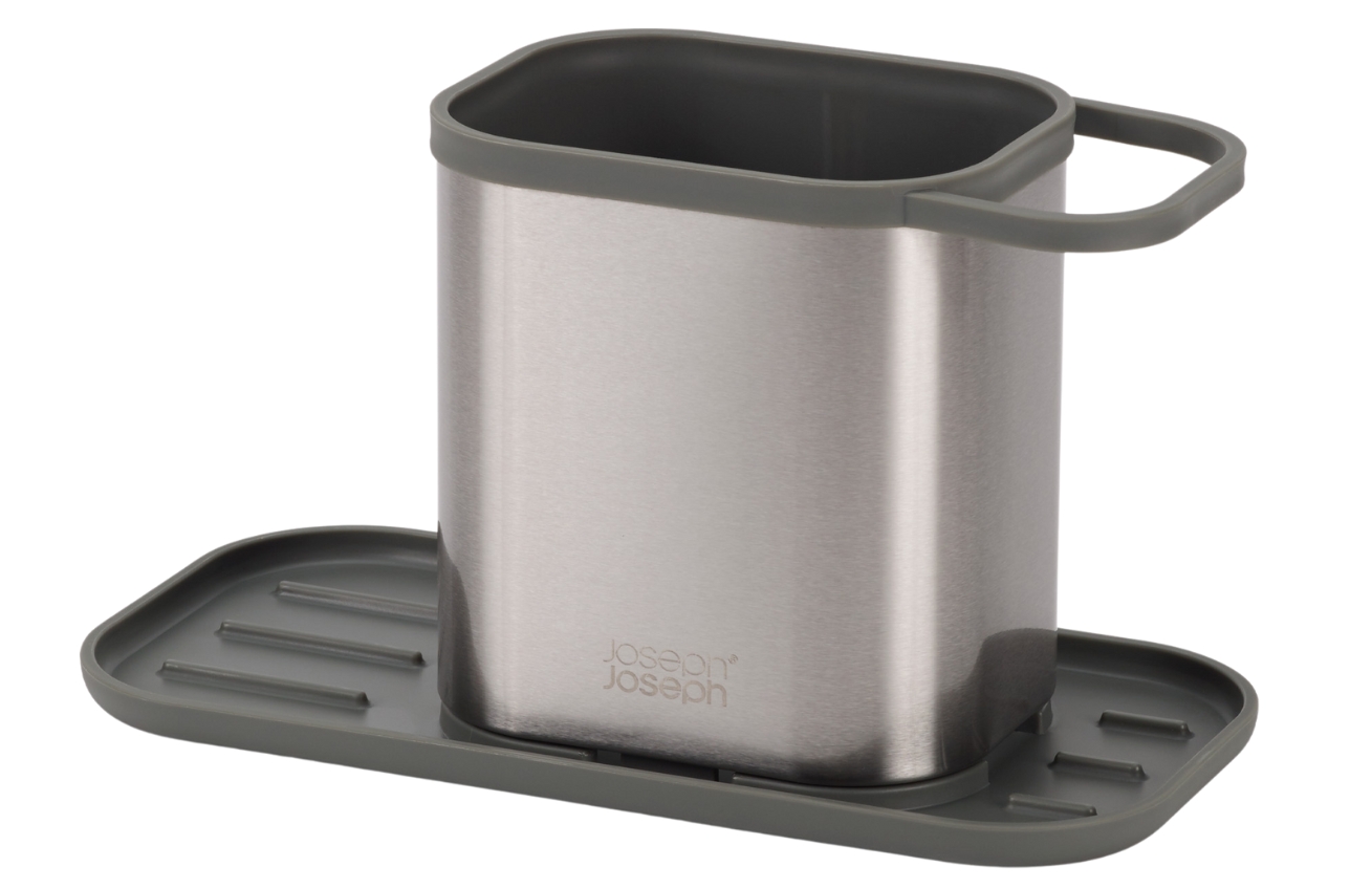 Joseph Joseph Nerezový stojan na mycí prostředky Duo