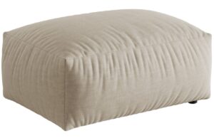 Micadoni Světle béžová podnožka Martina 95 x 65 cm