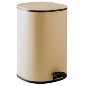 Cosmic Béžový kovový odpadkový koš Essentials 5 l