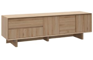 Marckeric TV stolek Carpi 180 x 45 cm s dubovým dekorem
