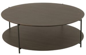 J-line Hnědý konferenční stolek Marcus 113 cm