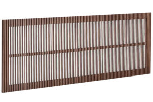 Kave Home Ořechové čelo k posteli Beyla 180 cm