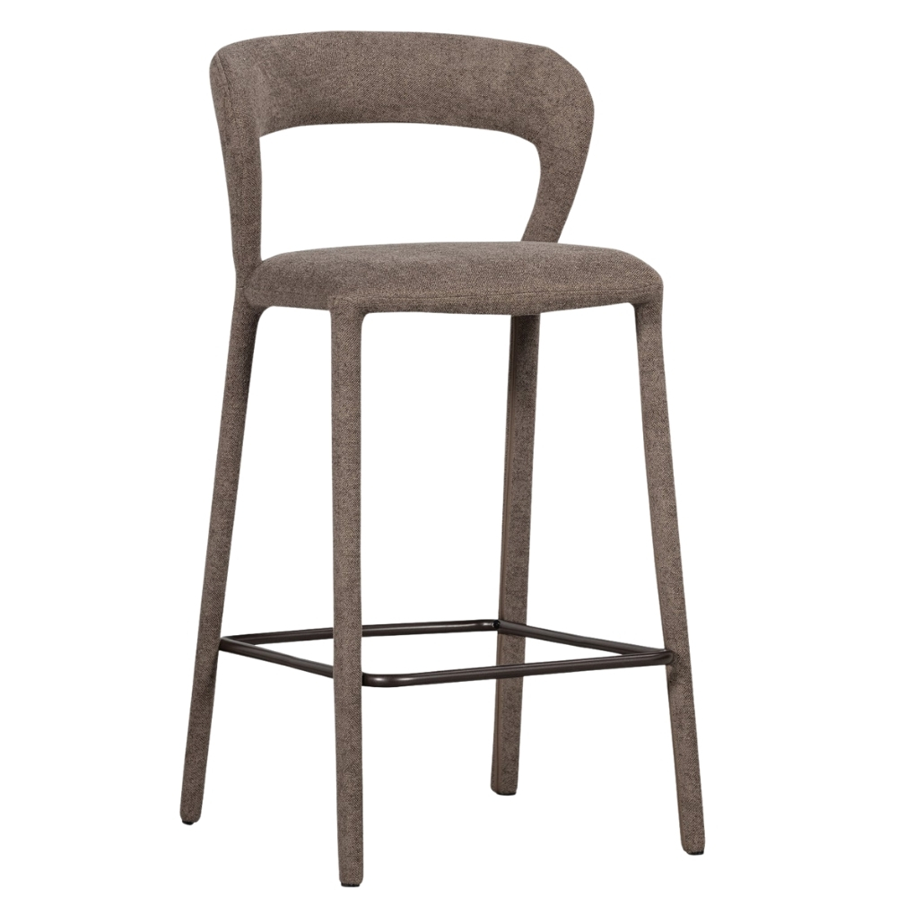 WOOOD Hnědá barová židle Noble 71 cm