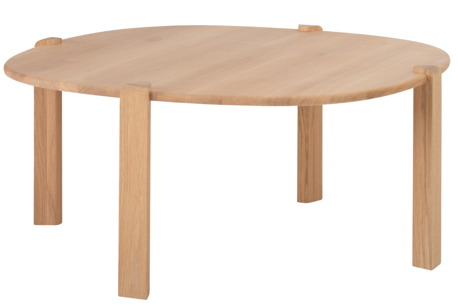 Gazzda Dubový konferenční stolek Kulin 100 cm