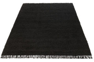 J-line Černý koberec Kenen 300 x 200 cm