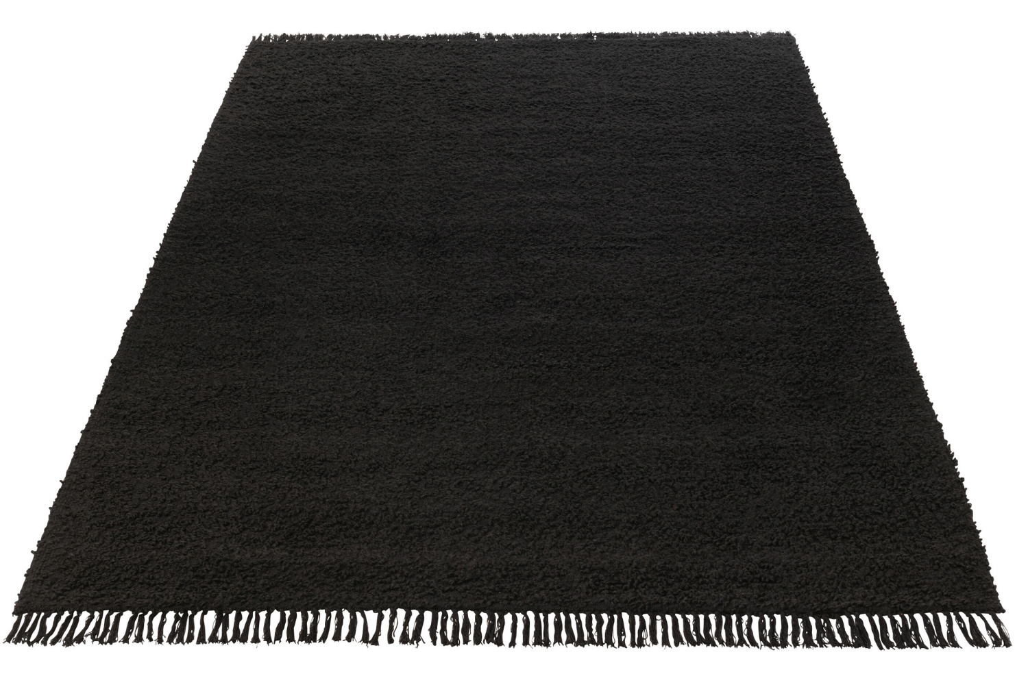 J-line Černý koberec Kenen 300 x 200 cm