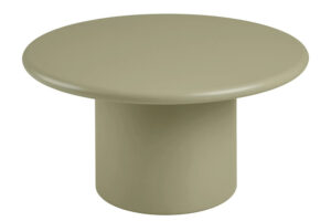 Nordic Living Zelený konferenční stolek Nagato 80 cm