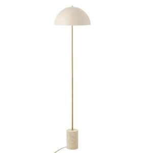 Nordic Living Mramorová stojací lampa Sheffield 155 cm