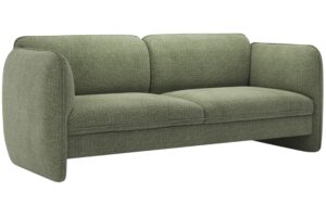 Micadoni Zelená trojmístná pohovka Georgia 204 cm