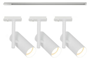 Nordlux Sada tří bodových světel a kolejnice Jerome