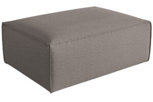 Cosmopolitan Design Hnědá podnožka Mackay 100 x 69 cm