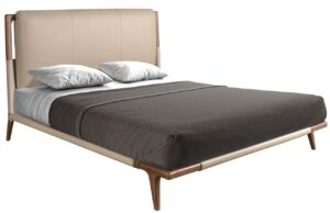 Angel Cerdá Béžová koženková postel No. 7194