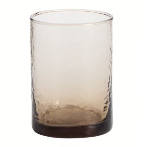 Kave Home Hnědá sklenička Obila