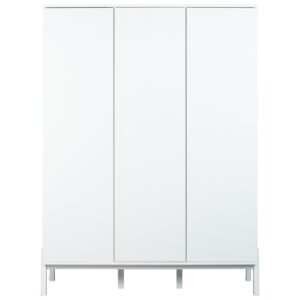 Krémově bílá šatní skříň Quax Ashi 196 x 144 cm