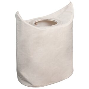 Béžový bavlněný úložný koš Quax Loft 65 cm