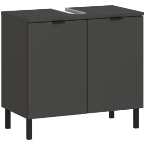 Germania Tmavě šedá umyvadlová skříňka Arcena 60 x 34 cm