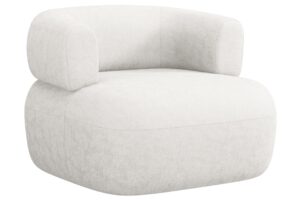 Windsor & Co Světle béžové křeslo Aldrin