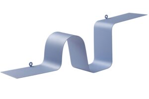 Jotex Světle modrá kovová nástěnná police CATERPILLAR 18