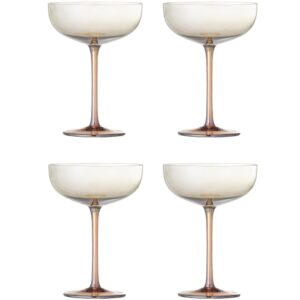 Bloomingville Sada čtyř koktejlových sklenic Aston 325 ml