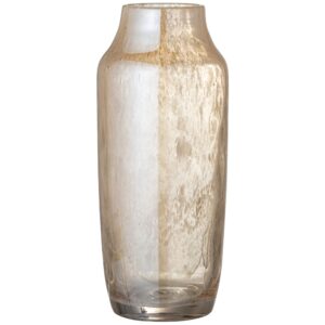 Bloomingville Béžová skleněná váza Frid 30