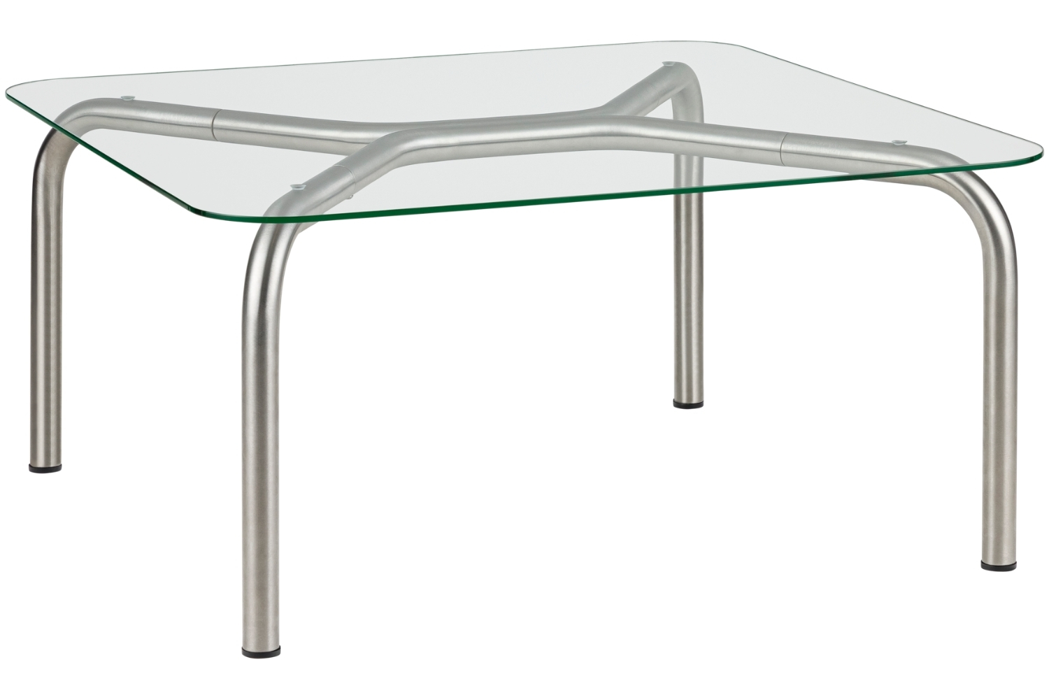 noo.ma Skleněný konferenční stolek Uku 80 x 80 cm