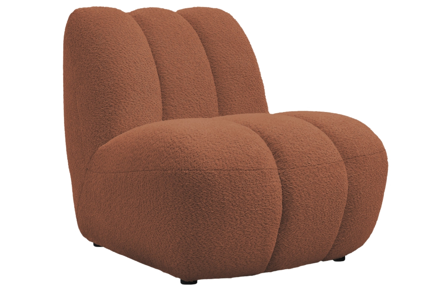 Bobochic Paris Terakotově oranžové křeslo Janissaire