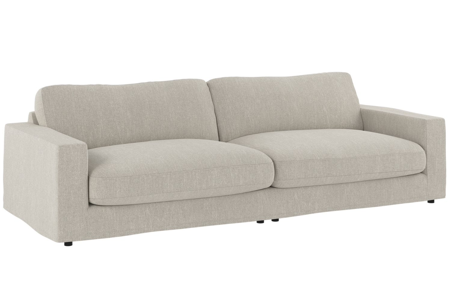 Rowico Béžová čtyřmístná pohovka LANGDON 271 cm