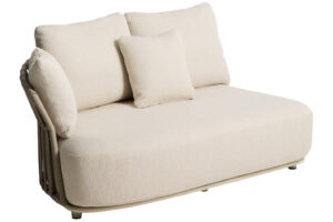 Kave Home Béžový zahradní modul Osani 170 cm s výpletem