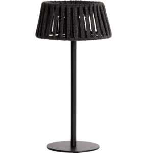 Kave Home Černá zahradní solární LED lampa Aldet