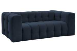 Bobochic Paris Tmavě modrá rozkládací pohovka Cloud 228 cm