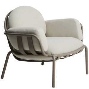 Kave Home Béžové zahradní křeslo Joncols