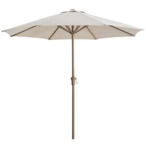 Kave Home Béžový slunečník Milna ø 300 cm
