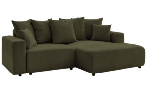 Bobochic Paris Zelená rozkládací pohovka Atilla 244 cm