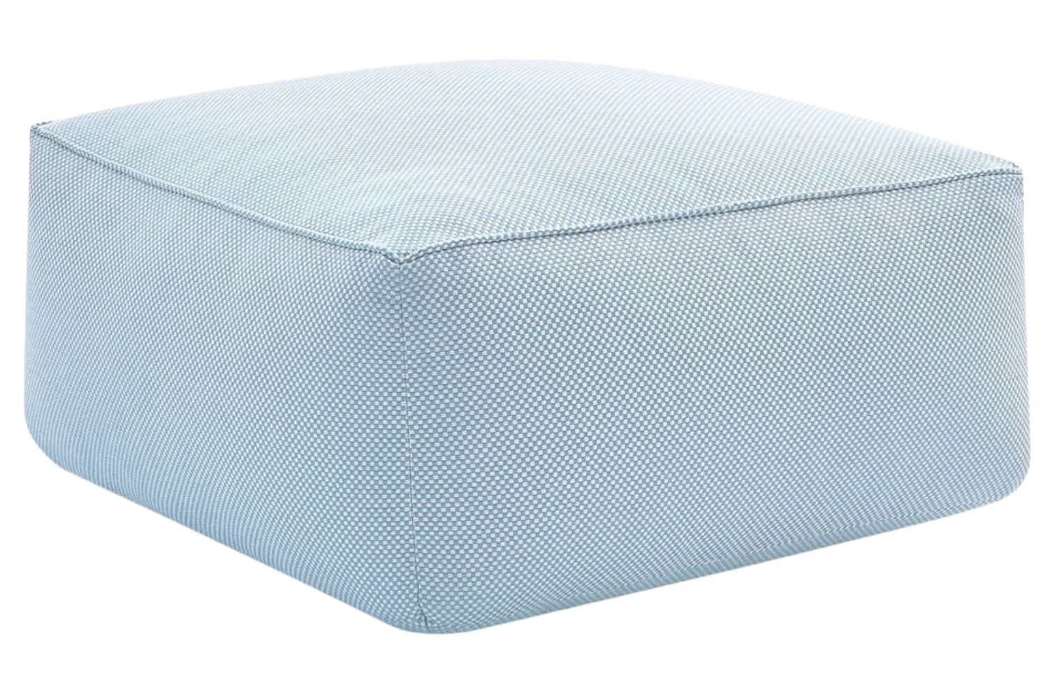 Bobochic Paris Světle modrá zahradní podnožka Riviera 80 x 80 cm