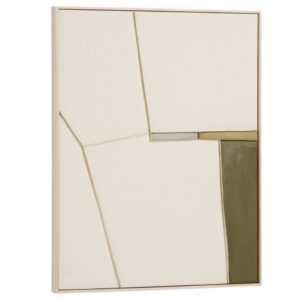 Kave Home Abstraktní obraz Deravia 100 x 80 cm