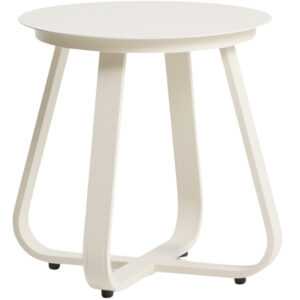 Kave Home Krémový zahradní stolek Tamaris Ø 48 cm