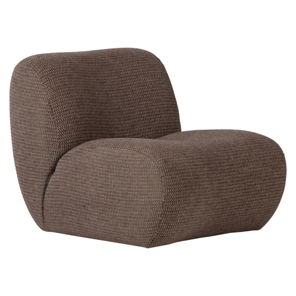 WOOOD Hnědé křeslo Nomu